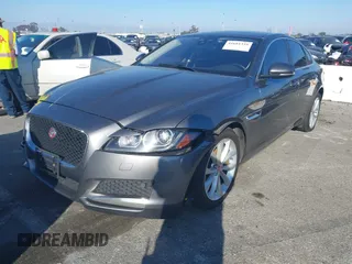 2017 Jaguar XF 20d Premium with VIN SAJBD4BN7HCY43301, listed as a IAAI auction lot 41681335 with 63,965 mi miles. Bid and sale history available at carsss.com. Image 2.