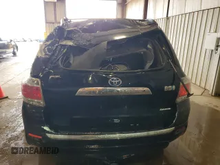 2012 Toyota Highlander Hybrid Limited with VIN JTEDC3EH3C2008879, listed as a Copart auction lot 52225555 with 0 mi miles and Salvage Title. Bid and sale history available at carsss.com. Image 6.
