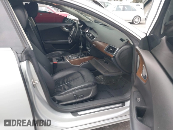 2013 Audi A7 3.0 Premium Plus with VIN WAUYGAFC7DN076830, listed as a IAAI auction lot 41447727 with 107,517 mi miles. Bid and sale history available at carsss.com. Image 5.