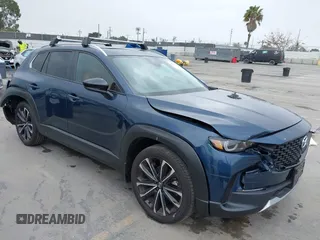 2024 Mazda CX-50 2.5 Turbo with VIN 7MMVABXY1RN237106, listed as a IAAI auction lot 42117311 with 3,135 mi miles and . Bid and sale history available at DreamBid. Image 1.