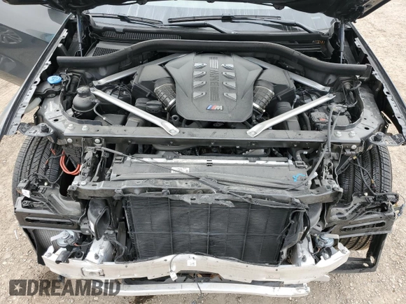 2024 BMW X5 M60i with VIN 5UX33EU03R9S57382, listed as a Copart auction lot 47561935 with 16,305 mi miles and Salvage Title. Bid and sale history available at carsss.com. Image 11.