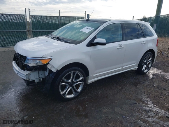 2013 Ford Edge Sport with VIN 2FMDK4AK7DBA97149, listed as a IAAI auction lot 41889703 with 90,541 mi miles. Bid and sale history available at carsss.com. Image 2.