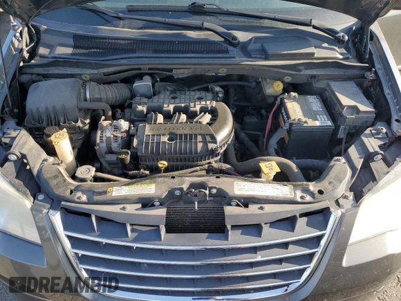 2010 Chrysler Town & Country Touring Plus with VIN 2A4RR8DX2AR358284, listed as a Copart auction lot 54311385 with 169,384 mi miles and Salvage Title. Bid and sale history available at DreamBid. Image 12.