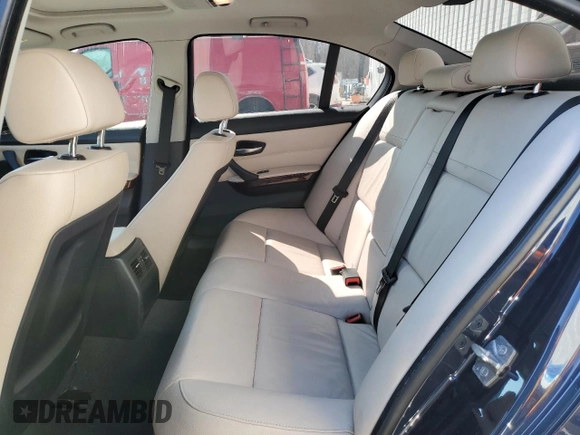 2010 BMW 3 Series 328i with VIN WBAPH5G55ANM71150, listed as a Copart auction lot 48557895 with 104,704 mi miles and Salvage Title. Bid and sale history available at DreamBid. Image 10.