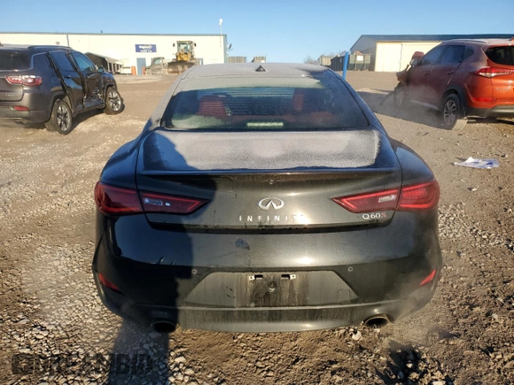 2021 Infiniti Q60 Red Sport 400 z VIN JN1FV7LK5MM530466, wystawiony jako Copart lot #84138974 z przebiegiem 41 452 mil mil oraz Czysty tytuł • Clean title. Historia ofert i sprzedaży dostępna na DreamBid. Obrazek 6.