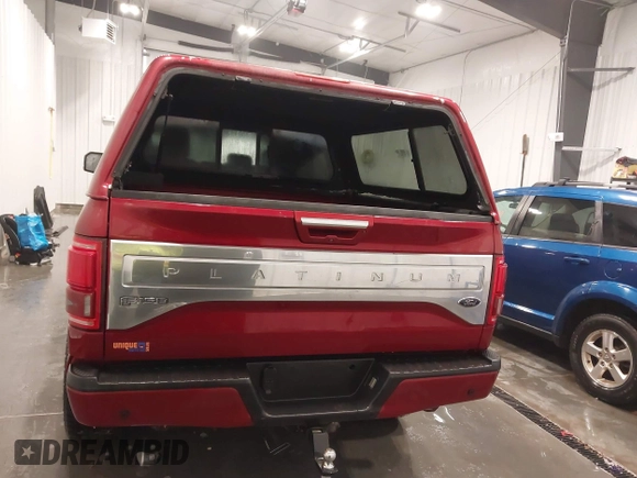 2015 Ford F-150 XLT with VIN 1FTEW1EG5FFB90898, listed as a IAAI auction lot 41617424 with 128,587 mi miles. Bid and sale history available at carsss.com. Image 17.
