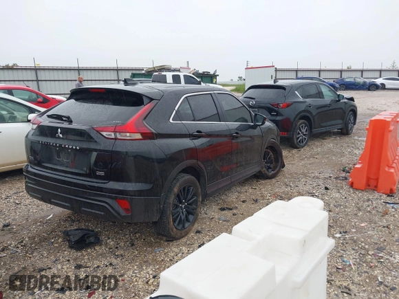 2024 Mitsubishi Eclipse Cross LE with VIN JA4ATVAA1RZ035228, listed as a IAAI auction lot 42176384 with 15,691 mi miles and . Bid and sale history available at DreamBid. Image 4.
