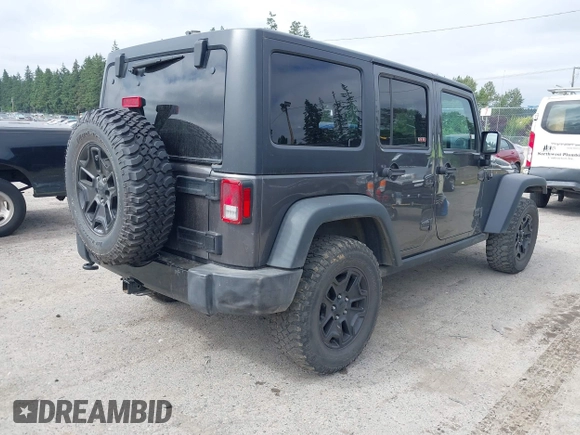 2018 Jeep Wrangler Unlimited Sport z VIN 1C4BJWDG4JL932122, wystawiony jako IAAI lot #42618973 z przebiegiem 66 494 mil mil oraz . Historia ofert i sprzedaży dostępna na DreamBid. Obrazek 4.