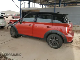 2013 MINI Countryman S z VIN WMWZC3C51DWP24514, wystawiony jako Copart lot #50951945 z przebiegiem 156 156 mil mil oraz Szkoda całkowita • Salvage title. Historia ofert i sprzedaży dostępna na DreamBid. Obrazek 2.