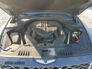 2021 Genesis GV80 with VIN KMUHCESC3MU060848, listed as a Copart auction lot 50980675 with 64,684 mi miles and Salvage title. Bid and sale history available at DreamBid. Image 13.