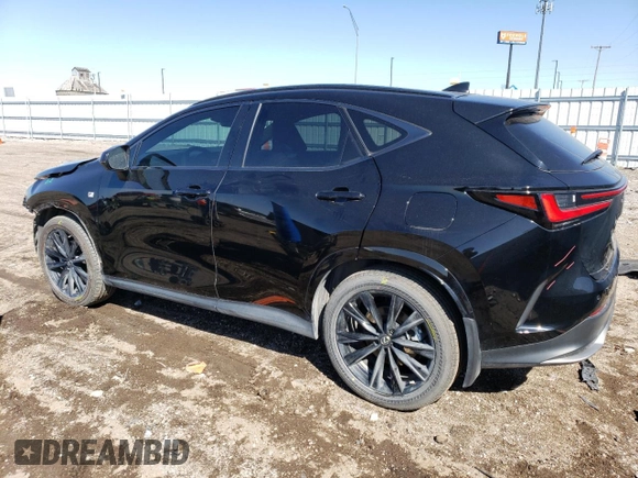 2023 Lexus NX with VIN 2T2KGCEZ5PC030443, listed as a Copart auction lot 48244224 with 10,010 mi miles. Bid and sale history available at carsss.com. Image 2.