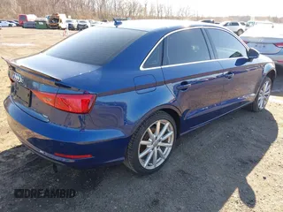 2015 Audi A3 2.0T Premium Plus with VIN WAUEFGFF2F1036412, listed as a IAAI auction lot 41829206 with 46,668 mi miles. Bid and sale history available at carsss.com. Image 4.