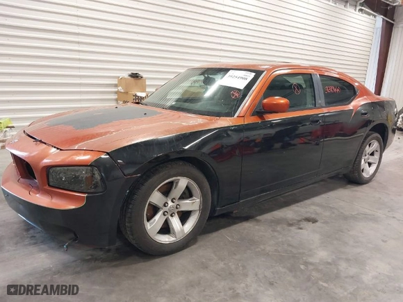2006 Dodge Charger R/T with VIN 2B3KA53H56H195653, listed as a IAAI auction lot 39254908 with 164,629 mi miles. Bid and sale history available at carsss.com. Image 2.