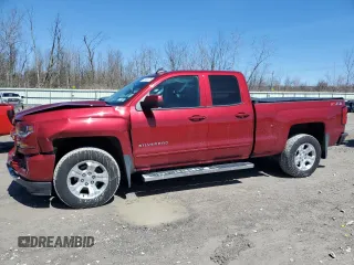 2018 Chevrolet Silverado 1500 LT with VIN 2GCVKREC9J1107562, listed as a Copart auction lot 53405575 with 51,761 mi miles and Salvage Title. Bid and sale history available at DreamBid. Image 1.