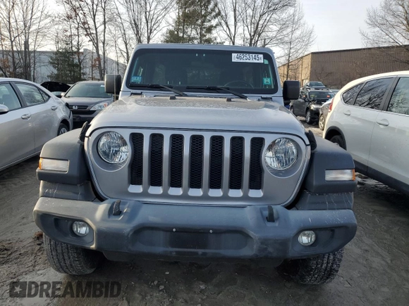 2018 Jeep Wrangler Unlimited Sport z VIN 1C4HJXDN0JW302837, wystawiony jako Copart lot #46253145 z przebiegiem 62 256 mil mil oraz Szkoda całkowita • Salvage title. Historia ofert i sprzedaży dostępna na DreamBid. Obrazek 5.