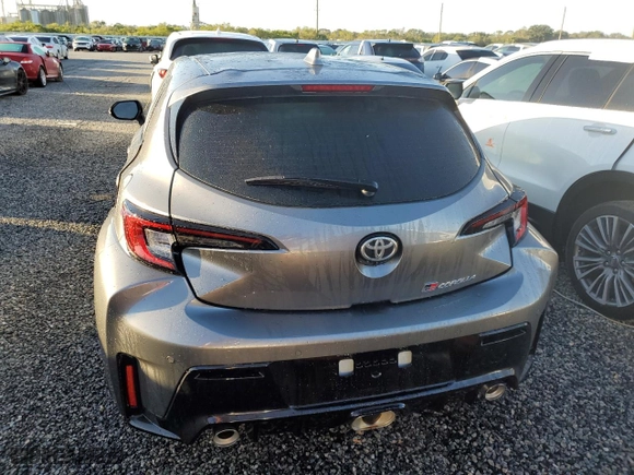 2024 Toyota GR Corolla Core with VIN JTNABAAE3RA013052, listed as a Copart auction lot 73881234 with NaN miles and Non Repairable. Bid and sale history available at carsss.com. Image 6.