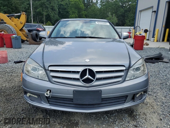 2009 Mercedes-Benz C 300 Sport with VIN WDDGF81X29F226449, listed as a Copart auction lot 62233485 with Not provided miles and Clean title. Bid and sale history available at DreamBid. Image 5.