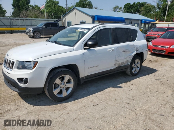 2016 Jeep Compass Sport с VIN 1C4NJCBA8GD633763, выставлен на аукционе Copart как лот 59568265 с пробегом 109 552 миль миль и Списание • Salvage title. История ставок и продаж доступна на DreamBid. Изображение 1.
