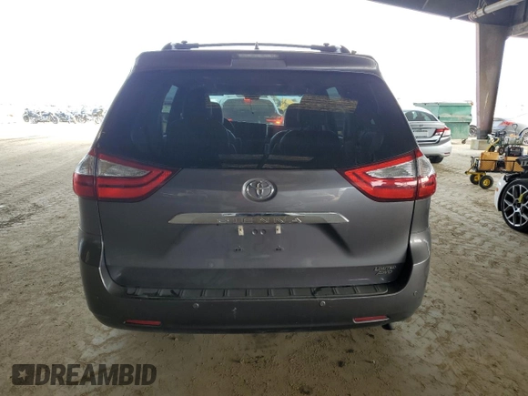 2015 Toyota Sienna Ltd with VIN 5TDDK3DC7FS127013, listed as a Copart auction lot 48323475 with 54,539 mi miles and Salvage Title. Bid and sale history available at carsss.com. Image 6.