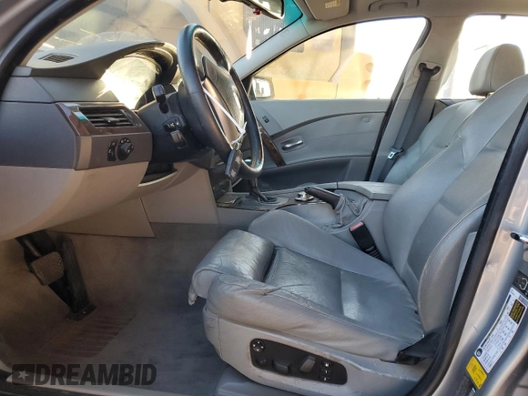 2006 BMW 5 Series 550i with VIN WBANB535X6CP00357, listed as a Copart auction lot 83857194 with Not Provided miles and Clean Title. Bid and sale history available at DreamBid. Image 7.