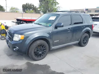 2008 Ford Escape Limited with VIN 1FMCU941X8KB76123, listed as a IAAI auction lot 41990383 with 201,515 mi miles. Bid and sale history available at carsss.com. Image 2.