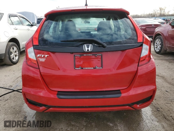 2019 Honda Fit LX with VIN 3HGGK5H41KM722561, listed as a Copart auction lot 43783575 with 87,946 mi miles and Salvage Title. Bid and sale history available at carsss.com. Image 6.