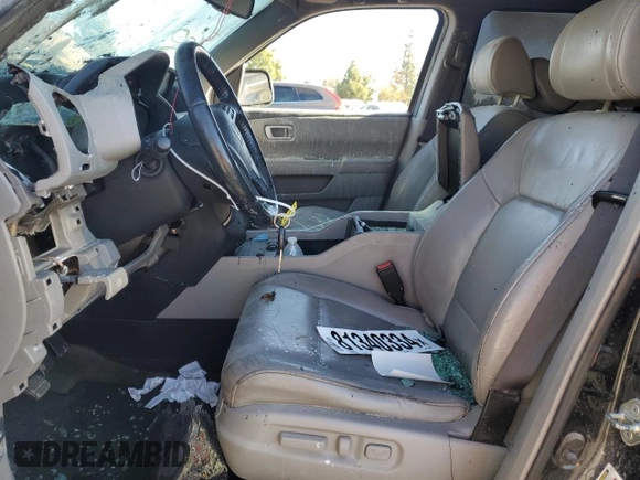 2014 Honda Pilot EX-L with VIN 5FNYF3H52EB011478, listed as a Copart auction lot 81804884 with Not Provided miles and Non Repairable. Bid and sale history available at DreamBid. Image 7.