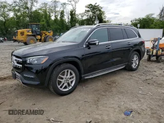2020 Mercedes-Benz GLS 450 z VIN 4JGFF5KE9LA119318, wystawiony jako Copart lot #56175495 z przebiegiem 109 704 mil mil oraz Czysty tytuł • Clean title. Historia ofert i sprzedaży dostępna na DreamBid. Obrazek 1.