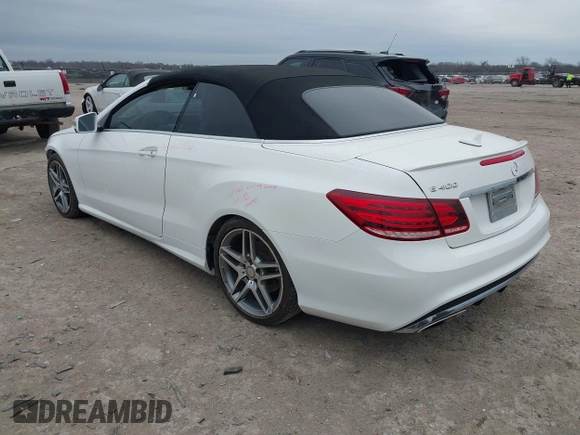 2016 Mercedes-Benz E 400 with VIN WDDKK6FF0GF319946, listed as a IAAI auction lot 41624659 with 54,551 mi miles and . Bid and sale history available at carsss.com. Image 3.
