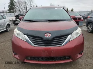 2012 Toyota Sienna LE with VIN 5TDJK3DCXCS035649, listed as a Copart auction lot 51538405 with 235,256 mi miles and Clean Title. Bid and sale history available at carsss.com. Image 5.