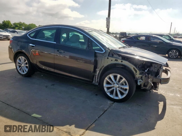 2014 Buick Verano with VIN 1G4PP5SK3E4157099, listed as a Copart auction lot 58017615 with 62,095 mi miles and Salvage title. Bid and sale history available at DreamBid. Image 4.