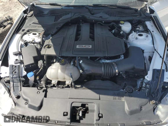 2023 Ford Mustang GT with VIN 1FA6P8CF5P5302262, listed as a Copart auction lot 57339775 with 41,952 mi miles and Salvage title. Bid and sale history available at DreamBid. Image 11.