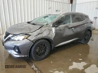 2022 Nissan Murano Platinum with VIN 5N1AZ2DJ4NC124704, listed as a Copart auction lot 60116745 with 24,506 mi miles and Salvage title. Bid and sale history available at DreamBid. Image 1.