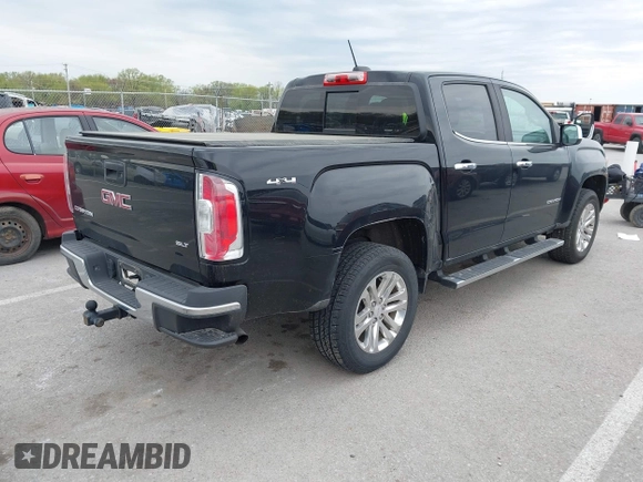 2016 GMC Canyon 4WD SLT z VIN 1GTG6DE36G1374639, wystawiony jako IAAI lot #42024354 z przebiegiem 61 752 mil mil oraz . Historia ofert i sprzedaży dostępna na DreamBid. Obrazek 4.