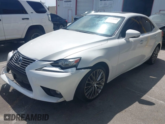 2016 Lexus IS 200t with VIN JTHBA1D25G5021039, listed as a IAAI auction lot 41938500 with 110,748 mi miles and . Bid and sale history available at DreamBid. Image 2.