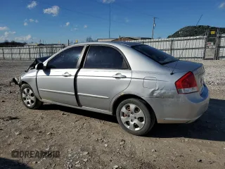 2007 Kia Spectra EX with VIN KNAFE121575476150, listed as a Copart auction lot 42900505 with Not provided miles and Salvage title. Bid and sale history available at DreamBid. Image 2.