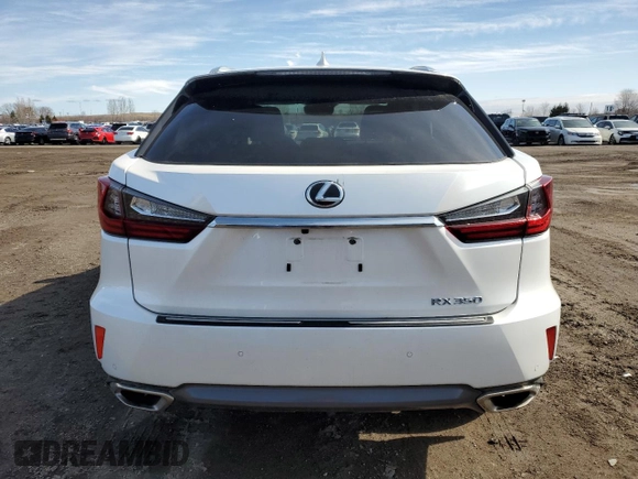 2017 Lexus RX with VIN 2T2BZMCA3HC114906, listed as a Copart auction lot 46884435 with 84,251 mi miles and Salvage Title. Bid and sale history available at carsss.com. Image 6.