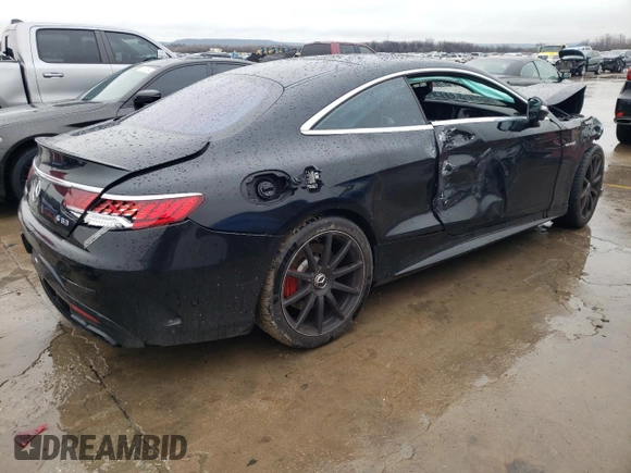 2019 Mercedes-Benz S 63 AMG with VIN WDDXJ8JB8KA039626, listed as a Copart auction lot 39791774 with Not Provided miles and Salvage Title. Bid and sale history available at DreamBid. Image 3.