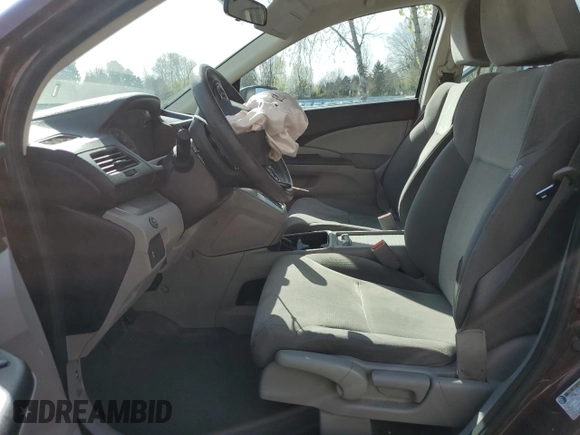 2013 Honda CR-V LX with VIN 5J6RM4H38DL032078, listed as a Copart auction lot 52048005 with 182,421 mi miles and Salvage Title. Bid and sale history available at DreamBid. Image 7.