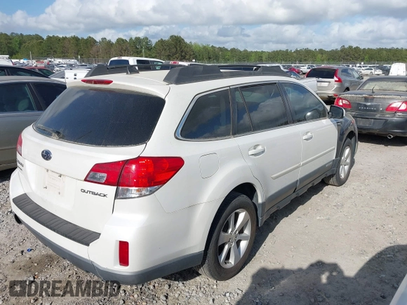 2013 Subaru Outback 2.5i Limited with VIN 4S4BRCKC4D3312698, listed as a IAAI auction lot 41943080 with 161,258 mi miles. Bid and sale history available at carsss.com. Image 4.