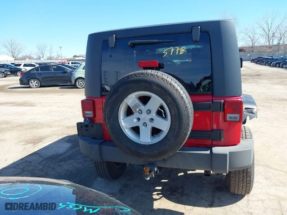 2008 Jeep Wrangler Unlimited X with VIN 1J4GA39188L619460, listed as a IAAI auction lot 41745778 with 199,799 mi miles. Bid and sale history available at carsss.com. Image 16.