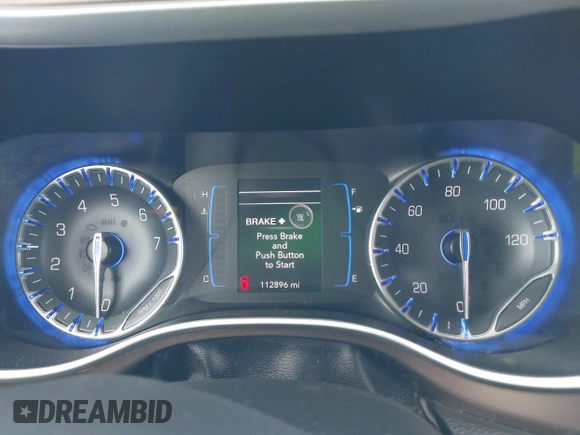 2017 Chrysler Pacifica Touring L with VIN 2C4RC1BG1HR803027, listed as a IAAI auction lot 41896775 with 112,896 mi miles and . Bid and sale history available at DreamBid. Image 7.