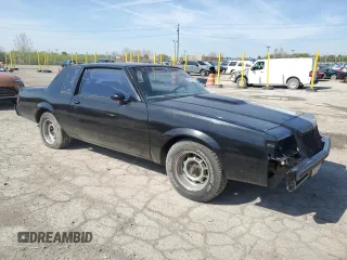 1987 Buick Regal with VIN 1G4GJ1174HP455333, listed as a Copart auction lot 53554725 with 55,423 mi miles and Clean Title. Bid and sale history available at DreamBid. Image 4.