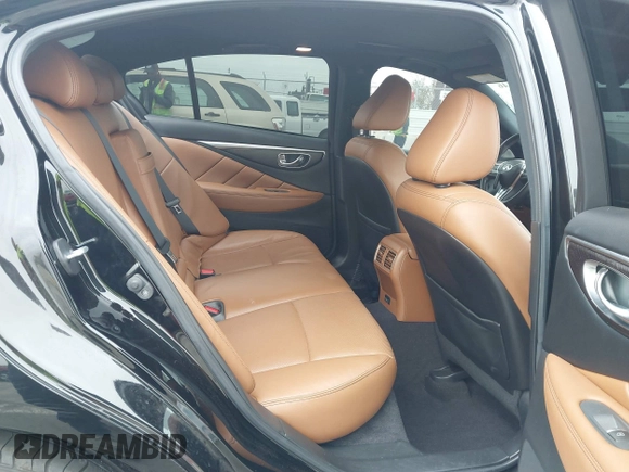 2021 Infiniti Q50 Signature Edition with VIN JN1EV7CP7MM706053, listed as a IAAI auction lot 42036446 with 26,392 mi miles and . Bid and sale history available at DreamBid. Image 8.