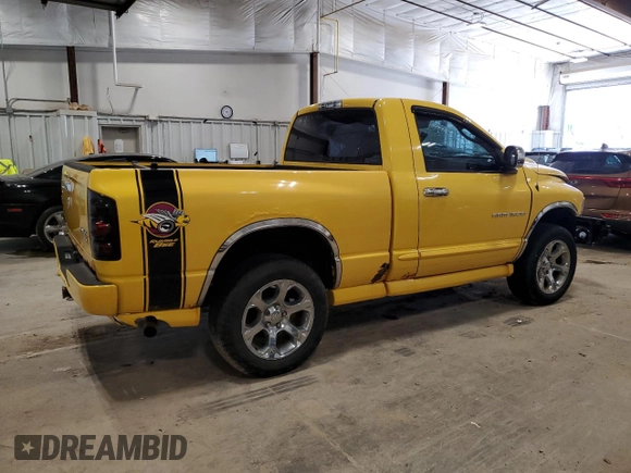 2005 Dodge 1500 SLT with VIN 1D7HU16D95J534886, listed as a Copart auction lot 53417395 with 135,705 mi miles and Clean Title. Bid and sale history available at DreamBid. Image 3.