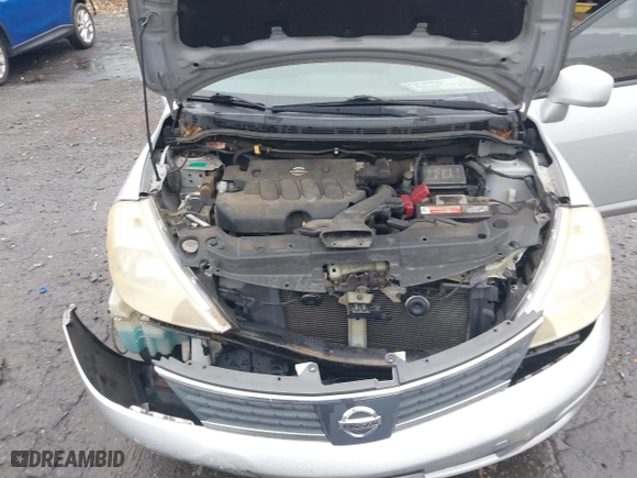 2008 Nissan Versa 1.8 SL with VIN 3N1BC13E28L395359, listed as a IAAI auction lot 41977799 with 80,258 mi miles. Bid and sale history available at carsss.com. Image 10.