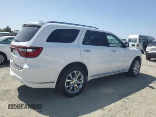 2016 Dodge Durango Citadel z VIN 1C4RDJEG8GC393293, wystawiony jako Copart lot #60886895 z przebiegiem 103 555 mil mil oraz Czysty tytuł • Clean title. Historia ofert i sprzedaży dostępna na DreamBid. Obrazek 3.