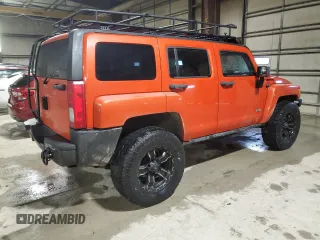 2008 Hummer H3 SUV with VIN 5GTEN13E488103030, listed as a Copart auction lot 43262805 with 168,950 mi miles and Salvage Title. Bid and sale history available at carsss.com. Image 3.