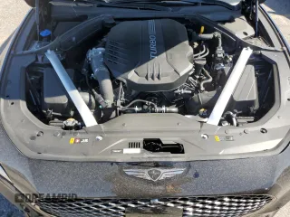 2024 Genesis G70 Sport Advanced with VIN KMTG54SE3RU137375, listed as a Copart auction lot 73545274 with 1,702 mi miles and Salvage Title. Bid and sale history available at DreamBid. Image 11.