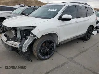 2022 Honda Pilot Special Edition with VIN 5FNYF6H26NB040750, listed as a Copart auction lot 48718755 with 44,465 mi miles and Salvage Title. Bid and sale history available at carsss.com. Image 1.